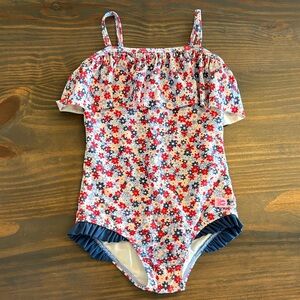 Ruffle Butts girls swimsuit. Size 5.